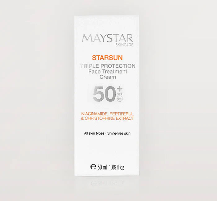 Maystar Starsun Triple Protection Face Treatment Cream SPF 50+ - 50 ml