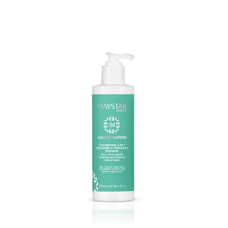 Maystar Sensory Nature 3i1 Anti-Cellulite, Slimming And Draining Concentrate - 200 ml
