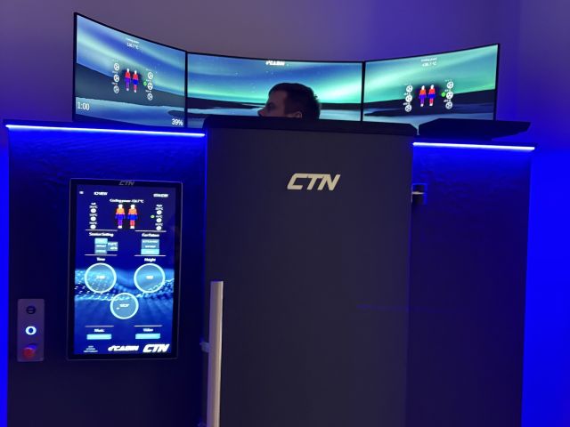 Cryo Full Body-kabine med kold damp