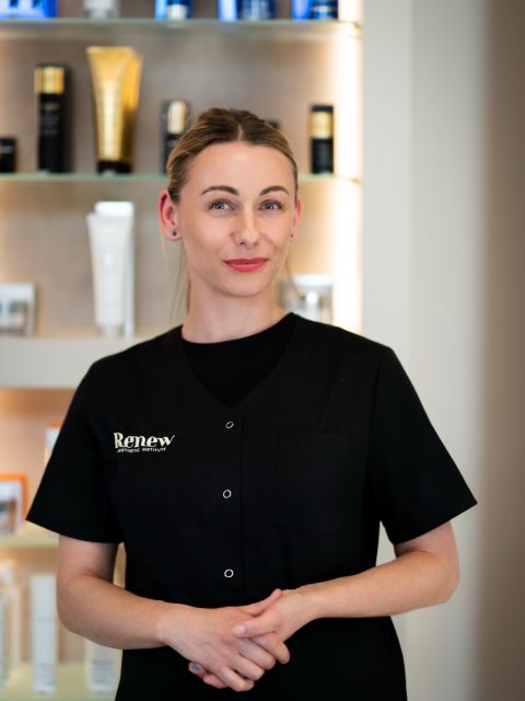 Portræt af Vaida Valadkiene, kosmetolog