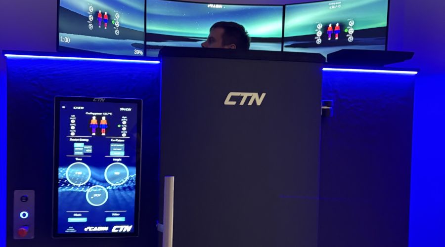 Cryo Full Body-kabine med kold damp